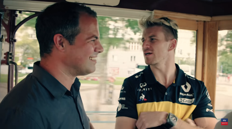 Video: Nico Hulkenberg Drives A Tram Around Budapest