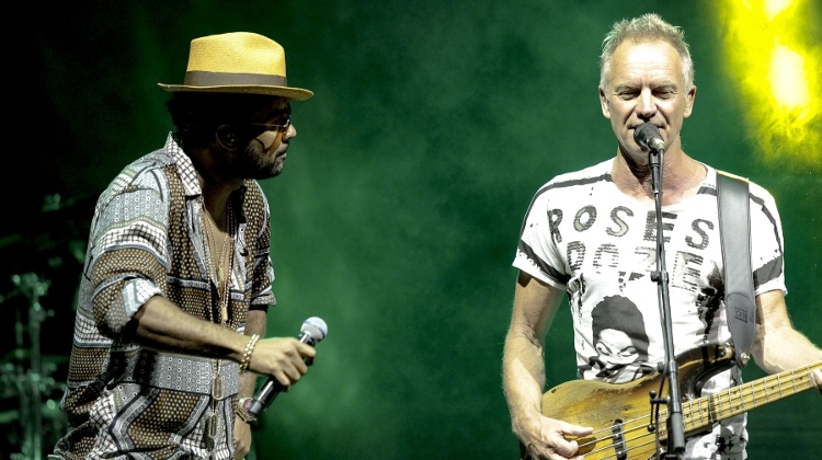 Sting & Shaggy Free Concert, Heroes' Square, 24 November