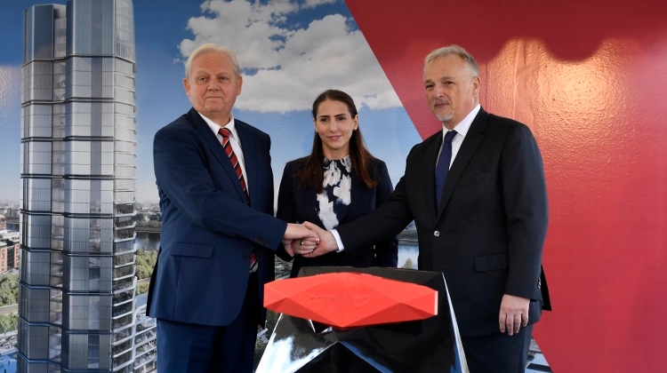 MOL Lays Cornerstone For New HQ In Budapest