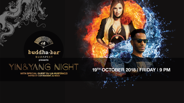 Yin & Yang Night With DJ Lia Kustánczi & DJ Mada, 19 October