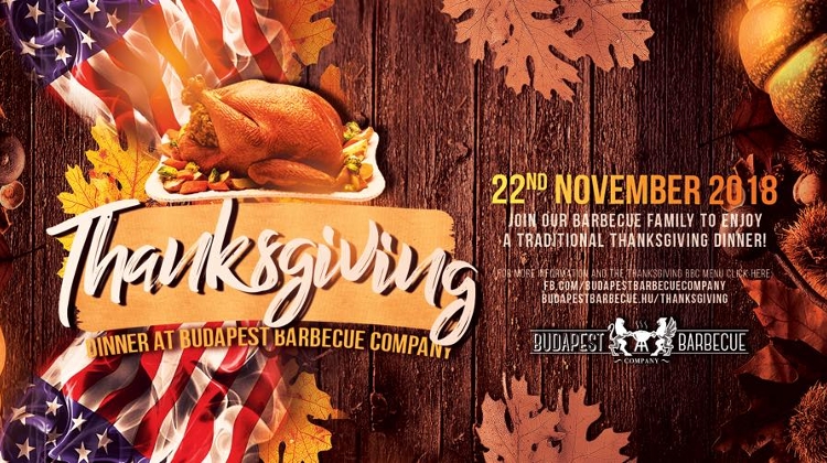 Thanksgiving Dinner, Budapest Barbecue Company, 22 November