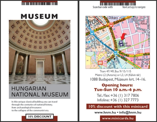 Hungarian National Museum -10% Discount With MiniCards