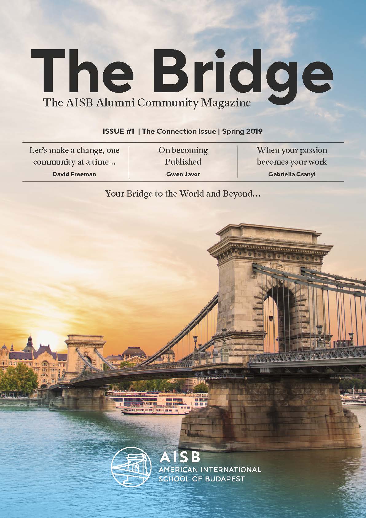 American International School Budapest’s Alumni Magazine ‘The Bridge’ Released