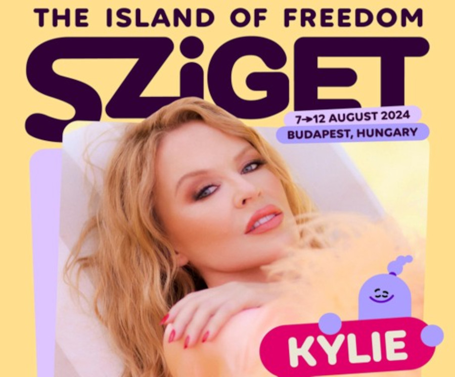 Kylie Revealed as Sziget Festival Headliner For Opening Night at Budapest's 'Island of Freedom'