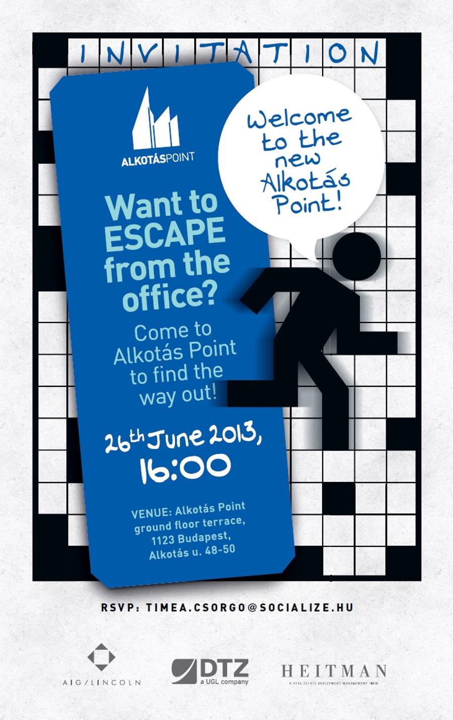 Invitation: Creative 'Room Escape' Event,  Budapest, 26 June