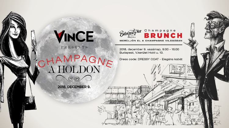 VinCE Champagne Event @ Hold Utca Market, 9 December