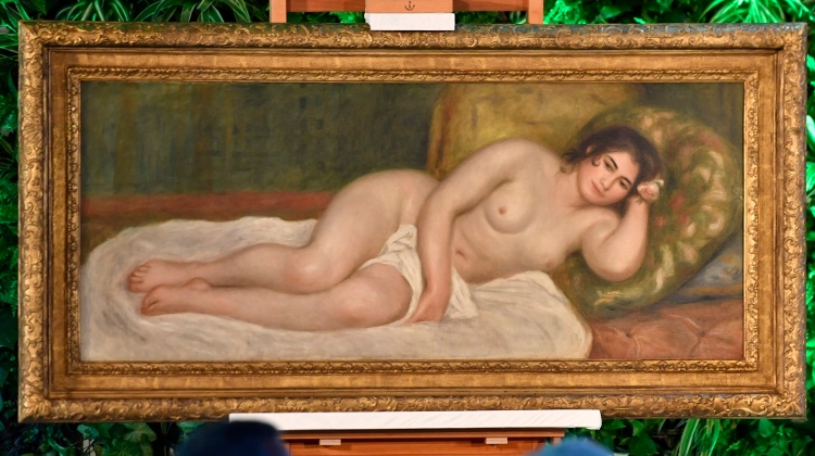 Renoir Nude Acquired For Museum Of Fine Arts Budapest, Costing HUF 3.5 Billion