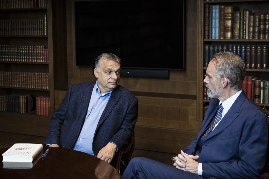 PM Orbán Meets Jordan Peterson In Budapest