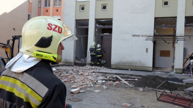 Gas Explosion Destroys Homes In Hungary
