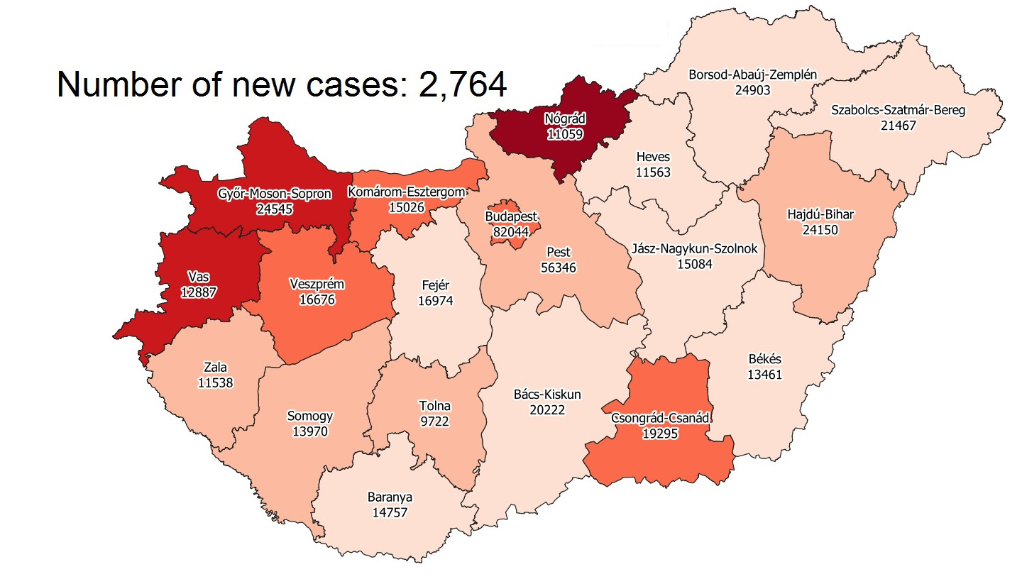 Covid Update: 96,299 Active Cases, 130 New Deaths In Hungary