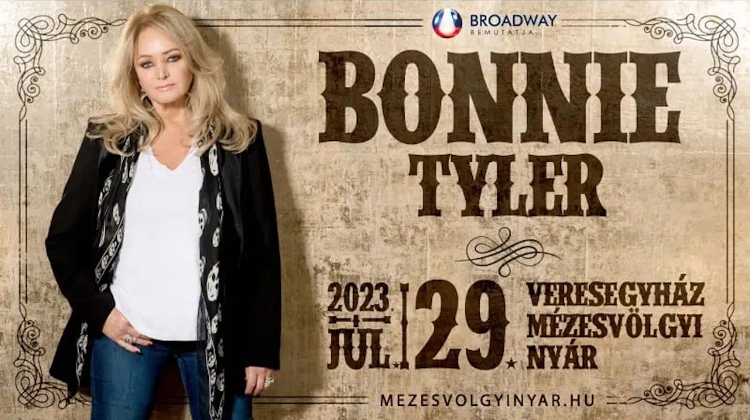 Bonnie Tyler Concert, Veresegyház, 29 July