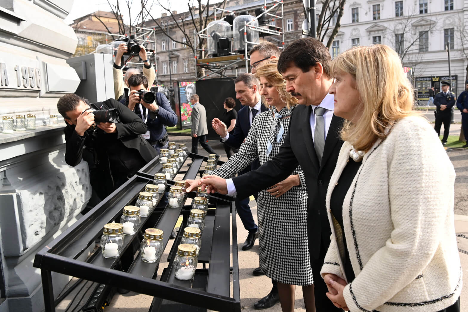 Victims Of Communism in Hungary Commemorated at House of Terror Museum in Budapest
