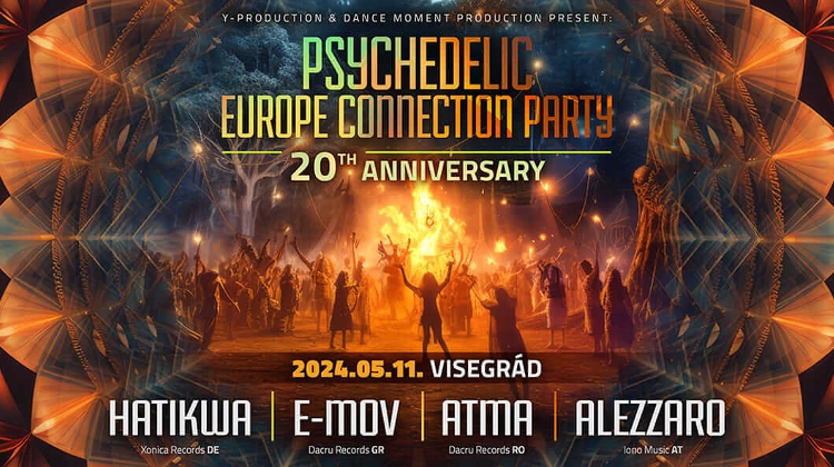 'Psychedelic Europe Connection Party' 20th Anniversary, Visegrád, 11 - 12 May