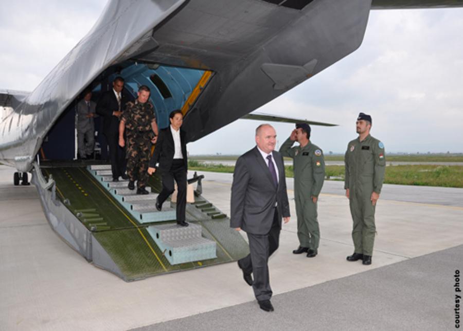 Hungarian Defense Minister And U.S. Ambassador Visit Troops In The Balkans