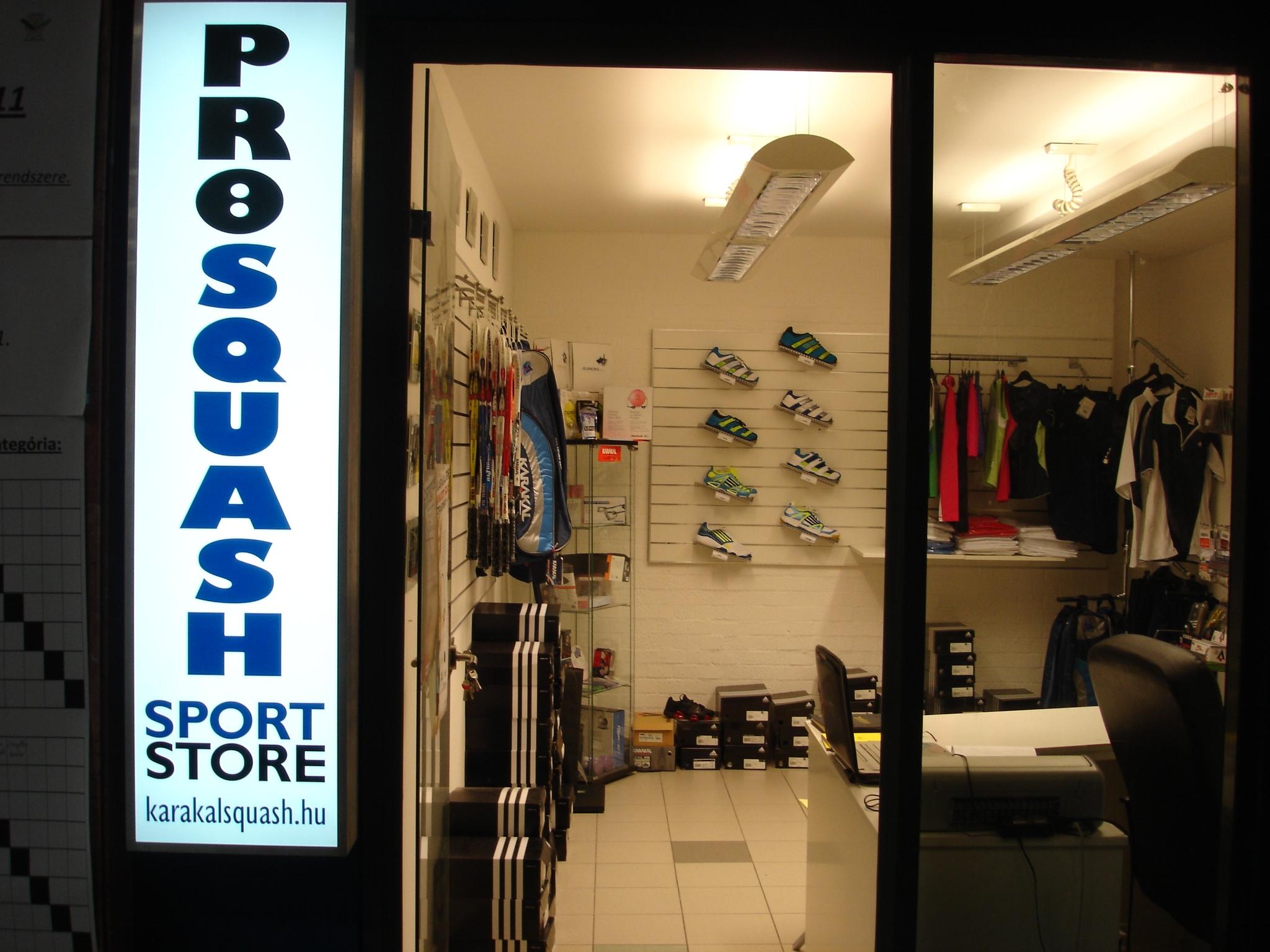 Introducing ProSquash Sport Store In Budapest