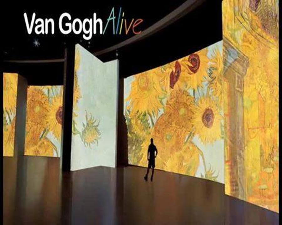 Video: Van Gogh Alive Multimedia Exhibit, Váci1 Budapest, Until 29 December